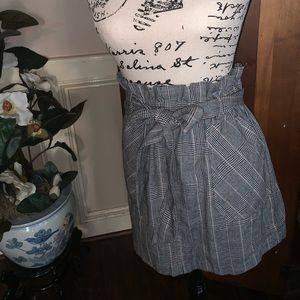 Boutique plaid skirt